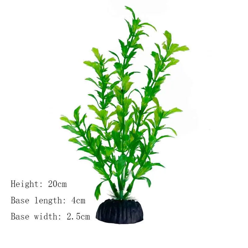 Artificial Underwater Plastic Plants Aquarium fish Tank Aquatic
