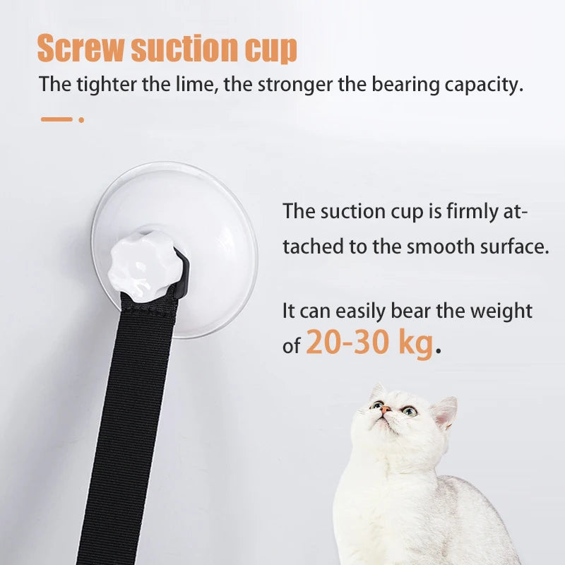 Hanging Double-layer Velvet Cat Suspension Bed