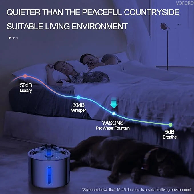 Pet Water Fountain 304 Stainless Steel