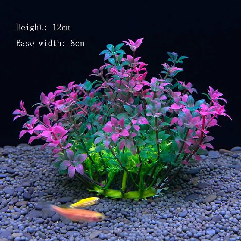 Artificial Underwater Plastic Plants Aquarium fish Tank Aquatic