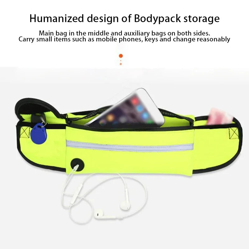 Dog Leash Running Multi-functional Belt Bag