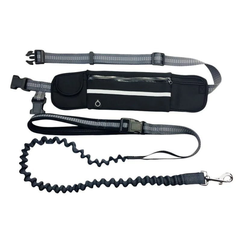 Dog Leash Running Multi-functional Belt Bag
