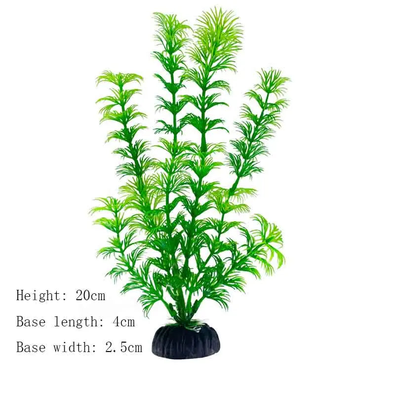 Artificial Underwater Plastic Plants Aquarium fish Tank Aquatic