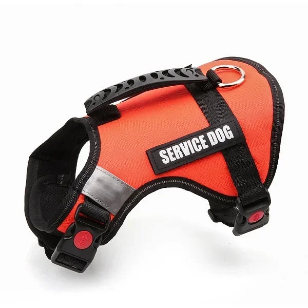 Reflective Service Dog Harness Vest,