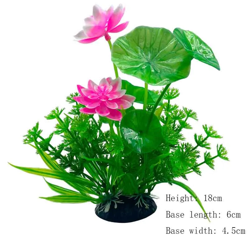 Artificial Underwater Plastic Plants Aquarium fish Tank Aquatic