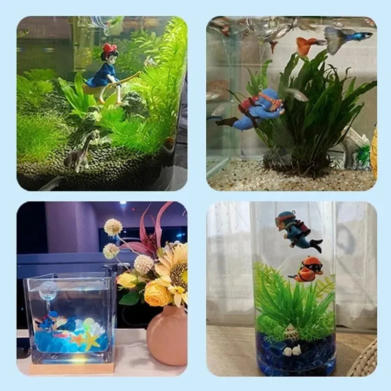 Fish Tank Diver Ornaments Landscape Decoration