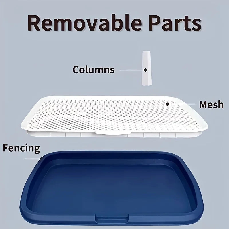 Dog Potty Training Toilet, Plastic Dog Pee Pad Holder