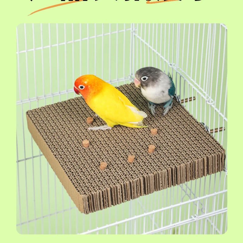 Paper Parakeet Shredding Chewing Toy