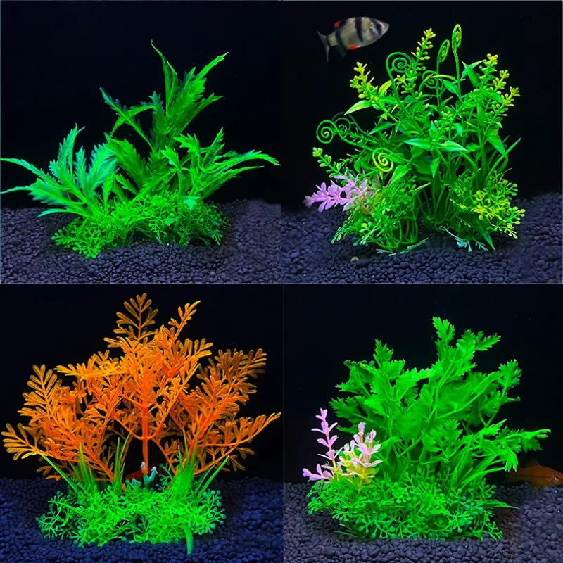 14cm/5.5inch Fish Tank Simulation Plant Aquarium