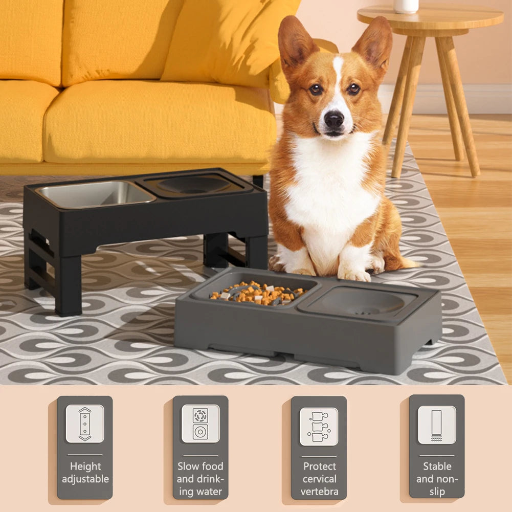Raised Dog Bowl Stand
