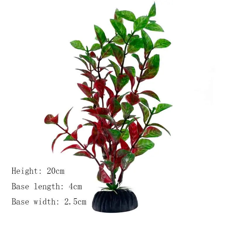 Artificial Underwater Plastic Plants Aquarium fish Tank Aquatic