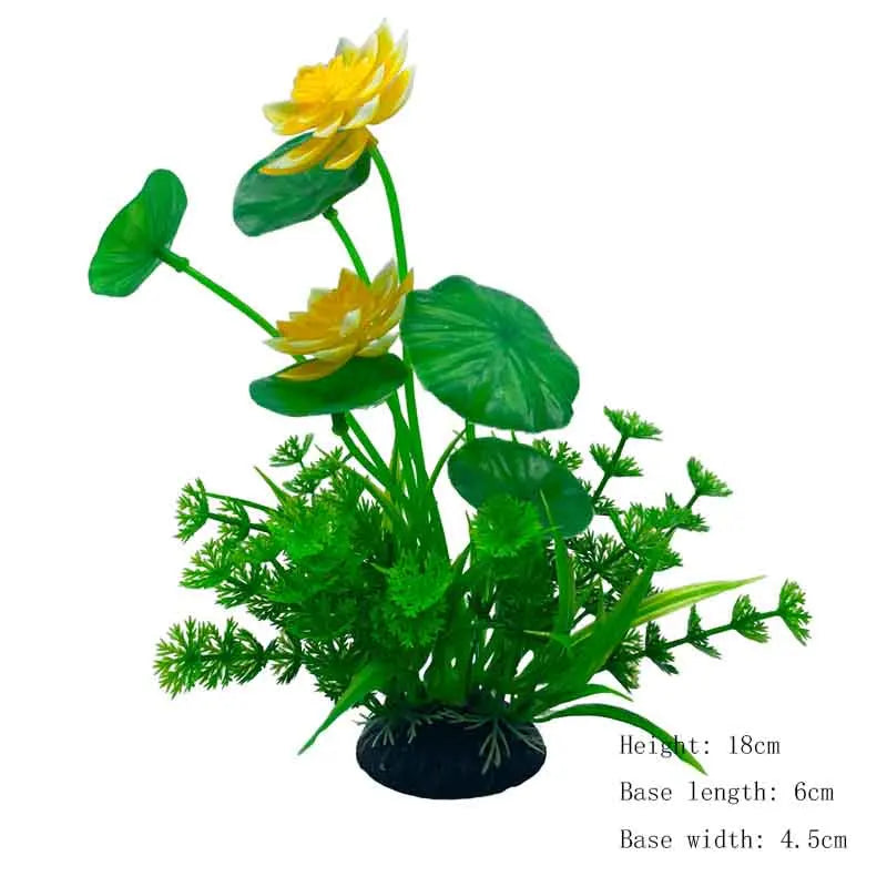 Artificial Underwater Plastic Plants Aquarium fish Tank Aquatic