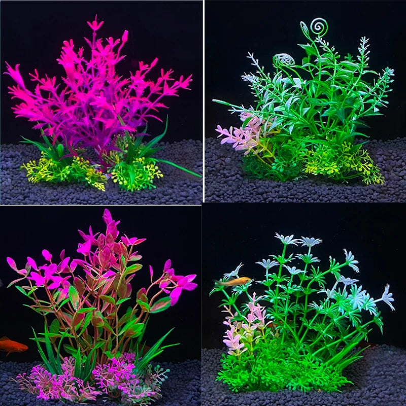 14cm/5.5inch Fish Tank Simulation Plant Aquarium
