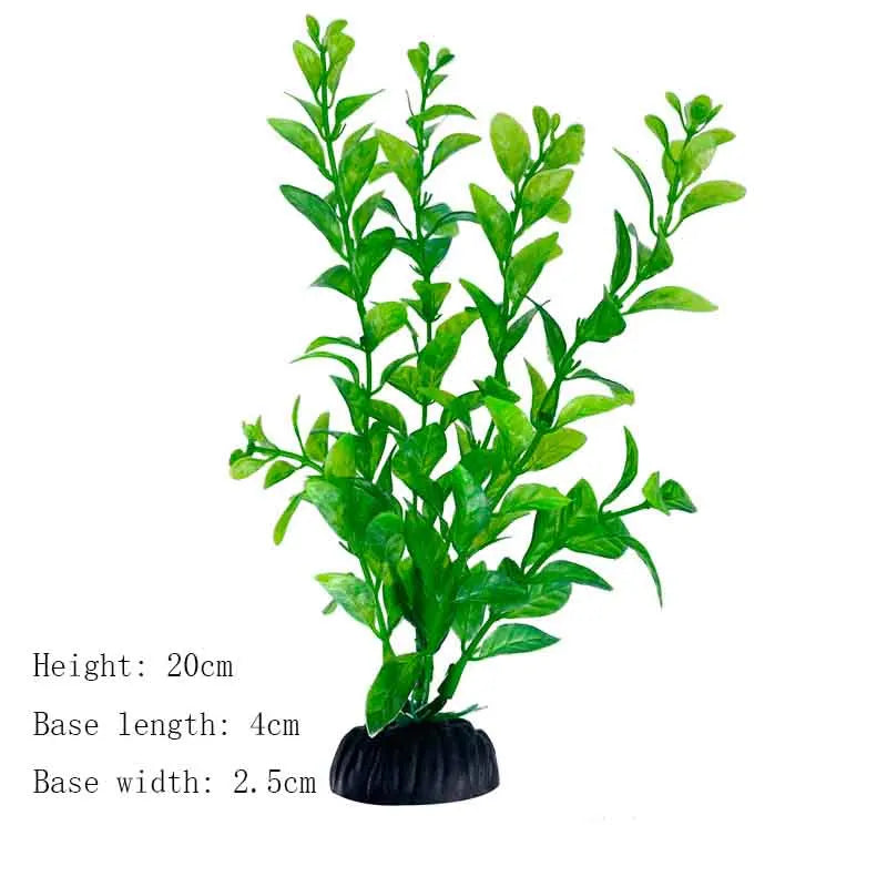 Artificial Underwater Plastic Plants Aquarium fish Tank Aquatic