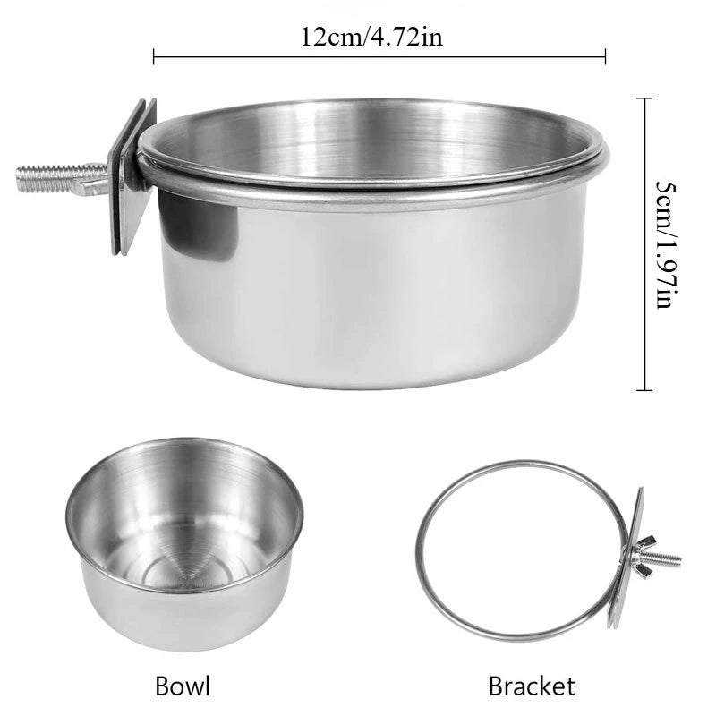 Parrot Rabbit Hamster Pet Food Dish