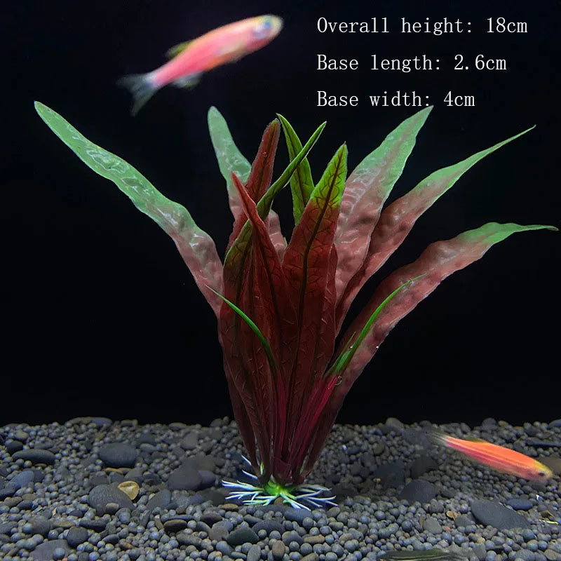 Artificial Underwater Plastic Plants Aquarium fish Tank Aquatic