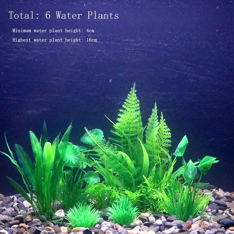 Artificial Underwater Plastic Plants Aquarium fish Tank Aquatic