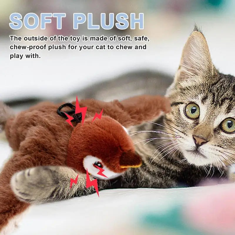 Flying Bird Cat Toy