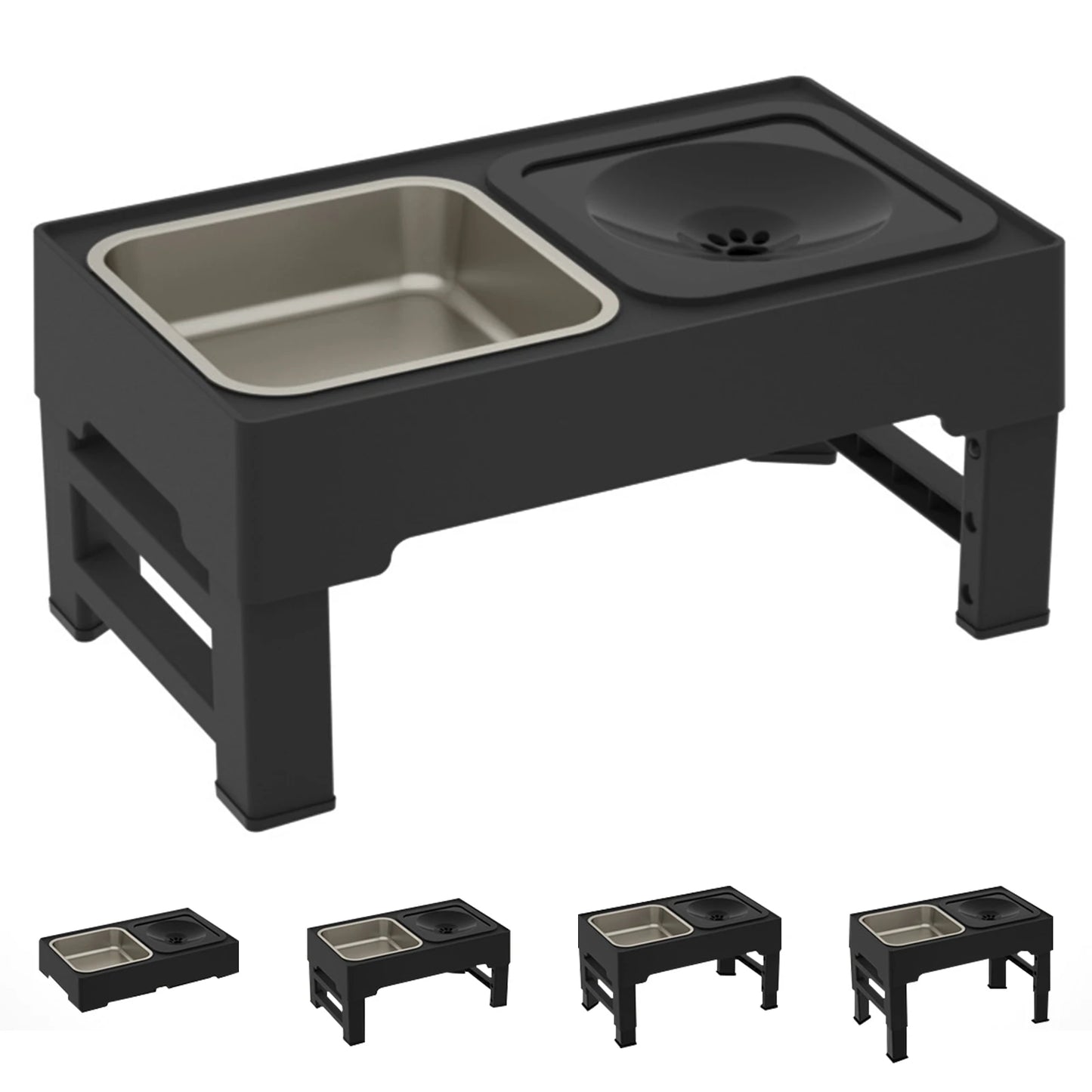 Raised Dog Bowl Stand