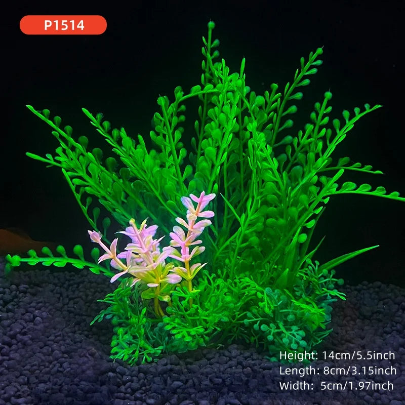 14cm/5.5inch Fish Tank Simulation Plant Aquarium