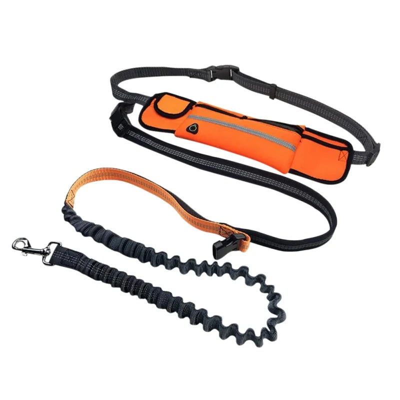 Dog Leash Running Multi-functional Belt Bag