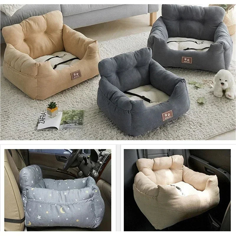 Pet Car Safety Seat Bed