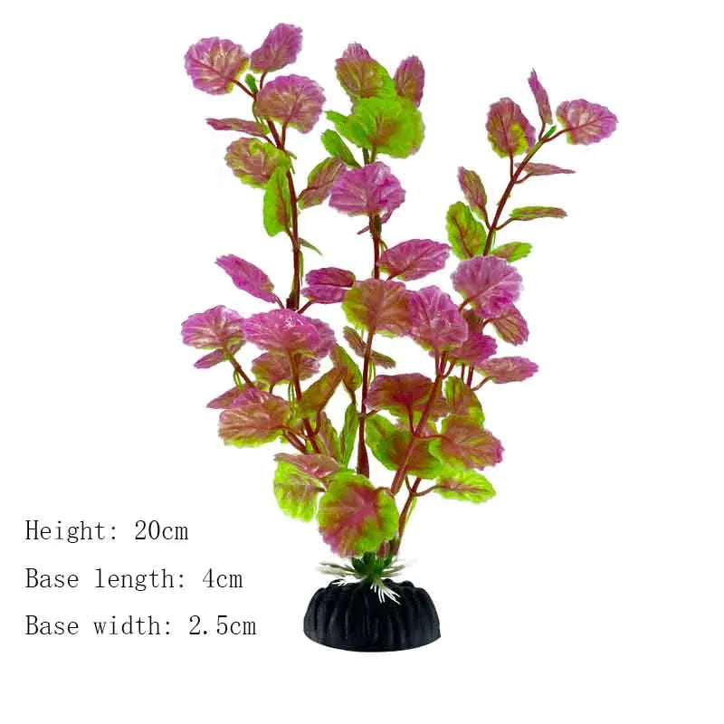 Artificial Underwater Plastic Plants Aquarium fish Tank Aquatic