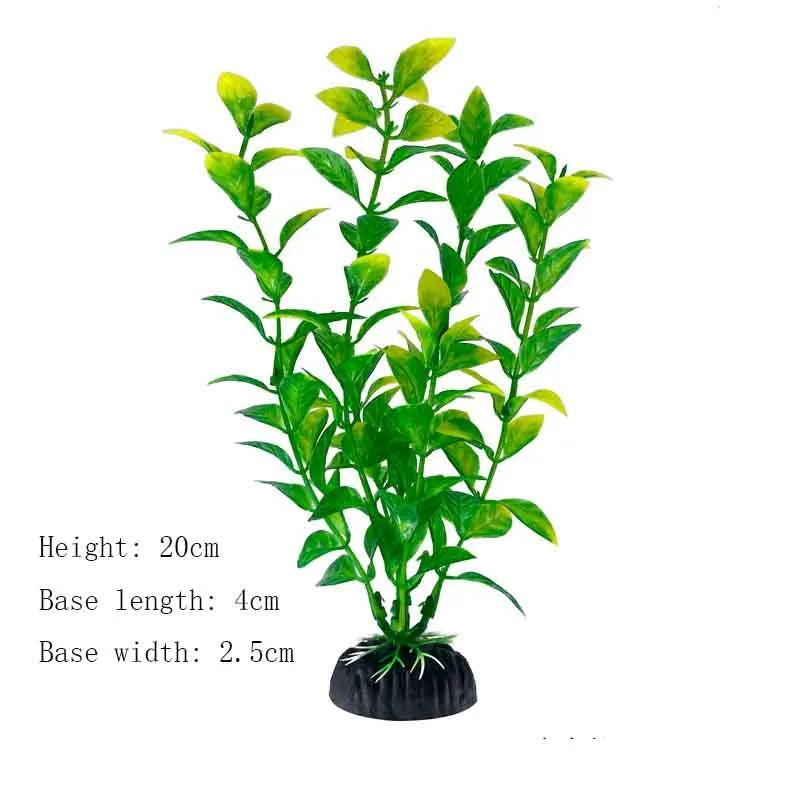 Artificial Underwater Plastic Plants Aquarium fish Tank Aquatic