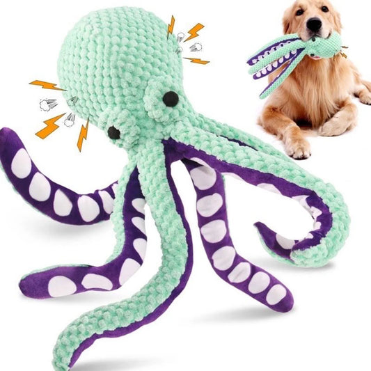 Dog pet octopus toy