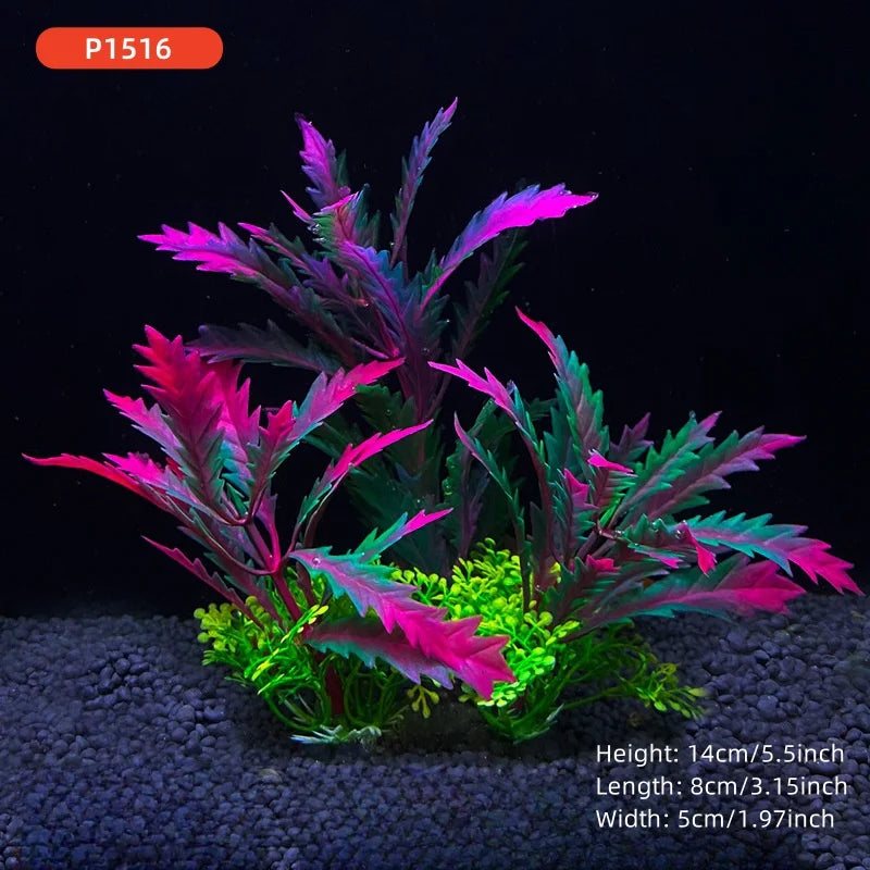 14cm/5.5inch Fish Tank Simulation Plant Aquarium