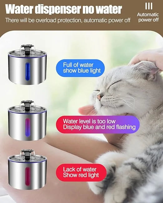 Pet Water Fountain 304 Stainless Steel