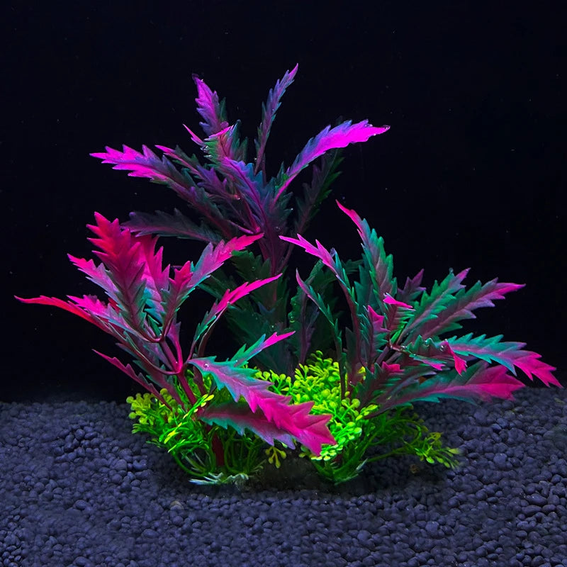 Artificial Underwater Plastic Plants Aquarium fish Tank Aquatic