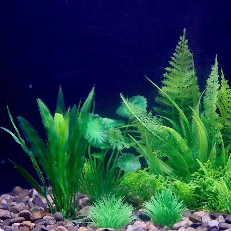 Artificial Underwater Plastic Plants Aquarium fish Tank Aquatic