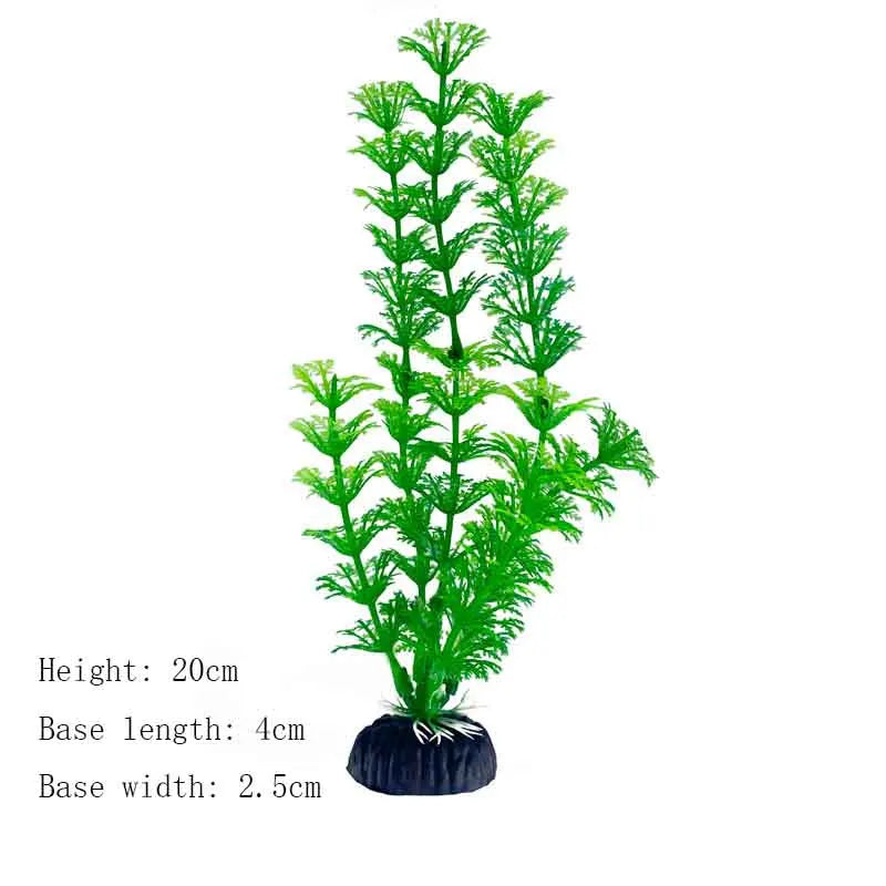 Artificial Underwater Plastic Plants Aquarium fish Tank Aquatic