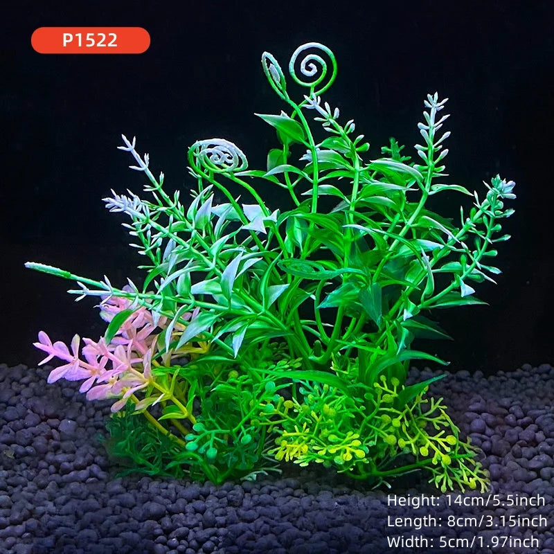 14cm/5.5inch Fish Tank Simulation Plant Aquarium