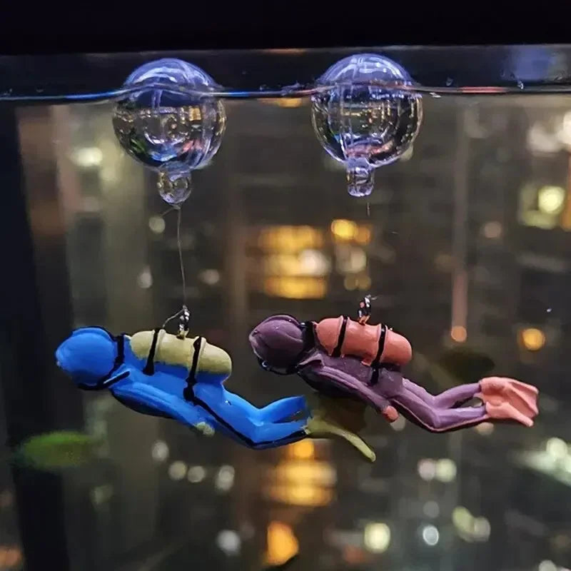 Fish Tank Diver Ornaments Landscape Decoration