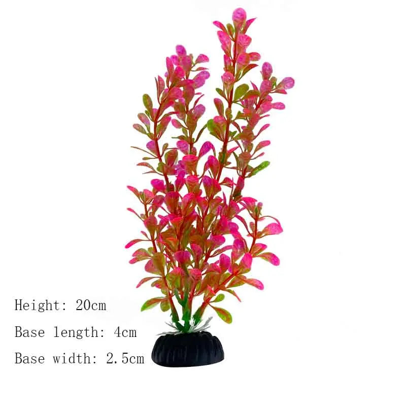 Artificial Underwater Plastic Plants Aquarium fish Tank Aquatic