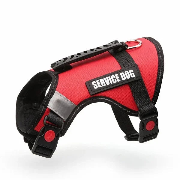 Reflective Service Dog Harness Vest,